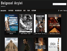 Tablet Screenshot of belgeselarsivi.com